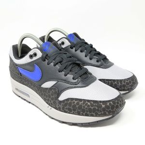 air max 1 safari reflective black